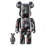400% + 100% Figura Bearbrick Andy Warhol X The Rolling Stones - Sticky Fingers