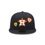 GORRA NEW ERA CAP HOUSTON ASTROS MLB CHAIN STITCH HEART 59FIFTY CERRADA en STOCK
