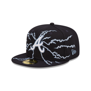 GORRA NEW ERA CAP ATLANTA BRAVES MLB ELECTRIFY 59FIFTY CERRADA en STOCK