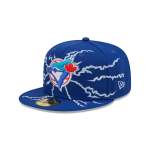 GORRA NEW ERA CAP TORONTO BLUE JAYS MLB ELECTRIFY 59FIFTY CERRADA en STOCK