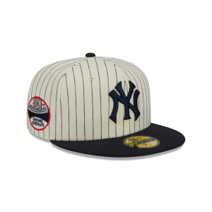 GORRA NEW ERA CAP NEW YORK YANKEES MLB RETRO JERSEY SCRIPT  59FIFTY CERRADA en STOCK