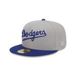 GORRA NEW ERA CAP LOS ANGELES DODGERS MLB RETRO JERSEY SCRIPT 59FIFTY CERRADA en STOCK