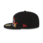 GORRA NEW ERA CAP EL MAGO OZ WB 100TH YEAR LOONEY TUNES X RETRO CLASSICS MASHUP PACK 59FIFTY CERRADA en STOCK