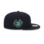 GORRA NEW ERA CAP SEATTLE MARINERS MLB SIDEPATCH LAUREL 59FIFTY CERRADA en STOCK