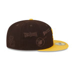 GORRA NEW ERA CAP SAN DIEGO PADRES MLB MULTI LOGO 59FIFTY CERRADA en STOCK