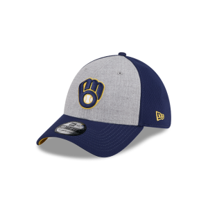 GORRA NEW ERA CAP MILWAUKEE BREWERS MLB THROWBACK 39THIRTY ELáSTICA en STOCK