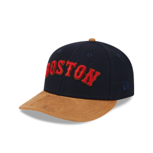 GORRA NEW ERA CAP BOSTON RED SOX MLB SUEDE VISOR 59FIFTY LP CERRADA en STOCK