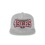 GORRA NEW ERA CAP SAN FRANCISCO 49ERS NFL GOLFER GRAY CORDUROY SNAPBACK en STOCK