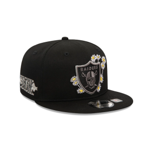 GORRA NEW ERA CAP LAS VEGAS RAIDERS NFL SEASONAL FLOWER 9FIFTY SNAPBACK en STOCK