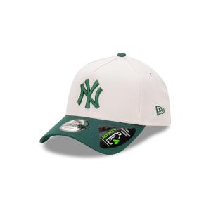 GORRA NEW ERA CAP NEW YORK YANKEES GREEN LOGO MLB REPREVE 9FORTY AF SNAPBACK en STOCK