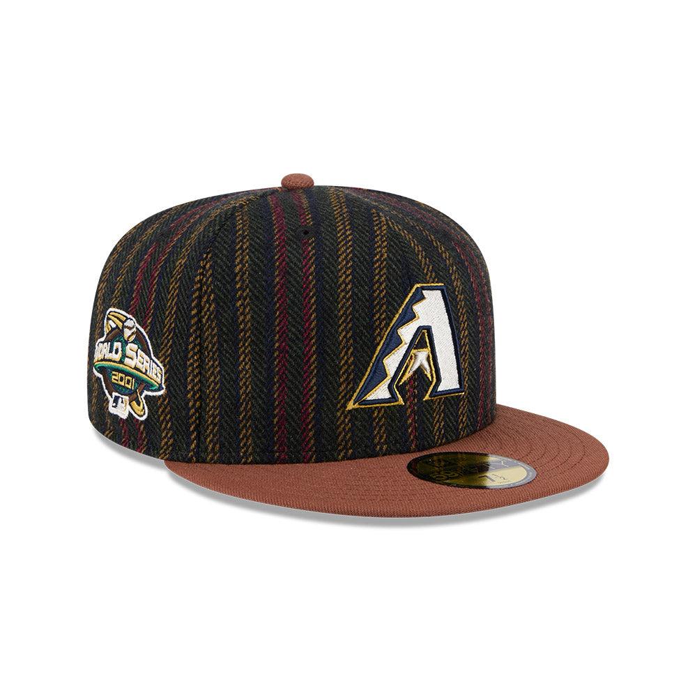 GORRA NEW ERA CAP ARIZONA DIAMONDBACKS MLB VINTAGE HERRINGBONE 59FIFTY CERRADA en STOCK