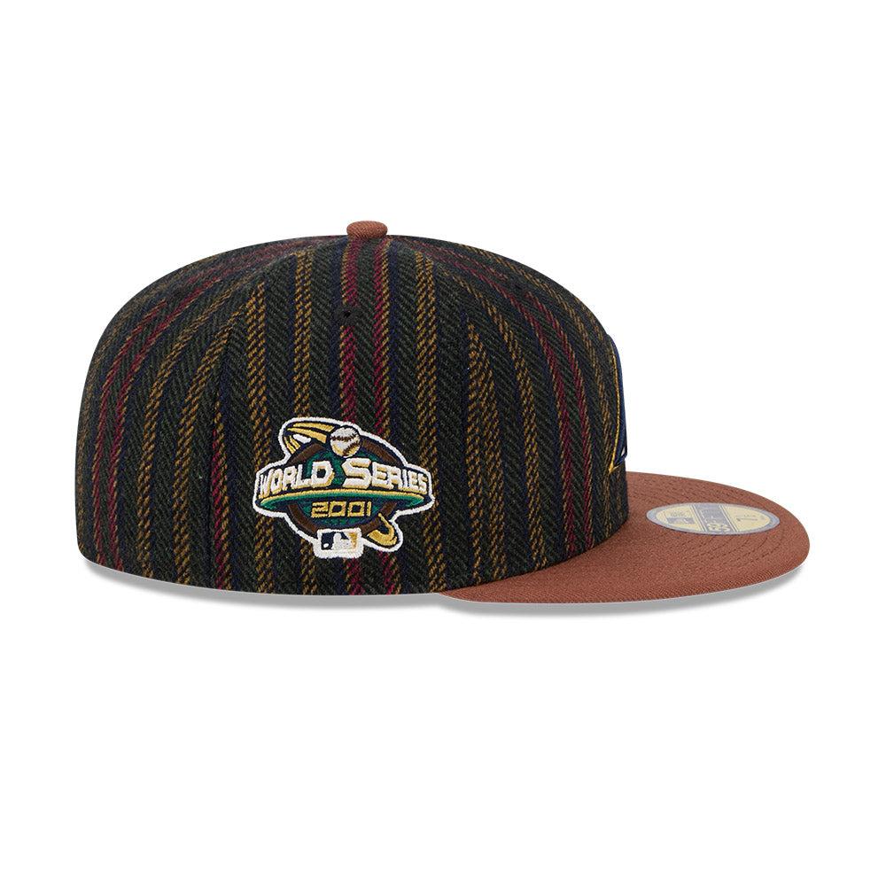 GORRA NEW ERA CAP ARIZONA DIAMONDBACKS MLB VINTAGE HERRINGBONE 59FIFTY CERRADA en STOCK