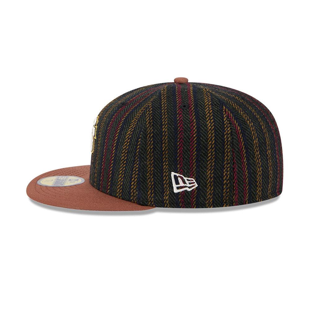 GORRA NEW ERA CAP SAN FRANCISCO GIANTS MLB VINTAGE HERRINGBONE 59FIFTY CERRADA en STOCK