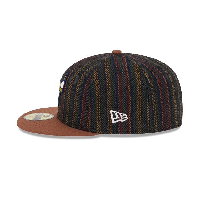 GORRA NEW ERA CAP CHICAGO BULLS NBA VINTAGE HERRINGBONE 59FIFTY CERRADA en STOCK