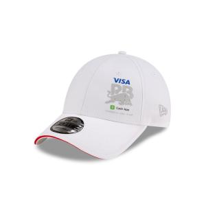 GORRA NEW ERA CAP VISA CASH APP RB RACING FLAWLESS 9FORTY STRAPBACK BLANCA en STOCK