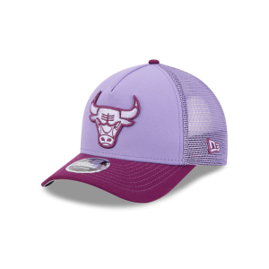 GORRA NEW ERA CAP CHICAGO BULLS NBA COLOR PACK 9FORTY M-CROWN AF SNAPBACK MORADA en STOCK