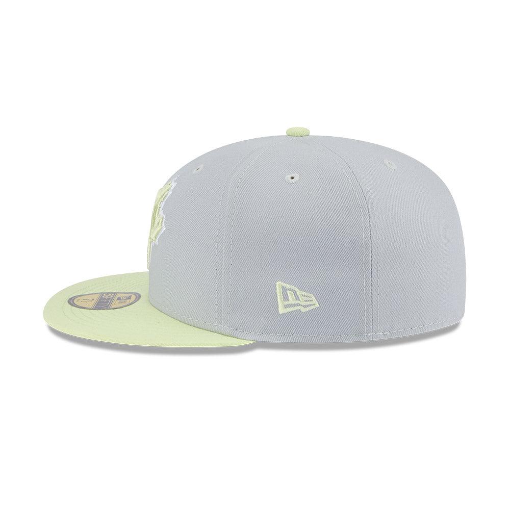 GORRA NEW ERA CAP TORONTO BLUE JAYS GREEN LOGO MLB COLOR PACK 59FIFTY CERRADA en STOCK
