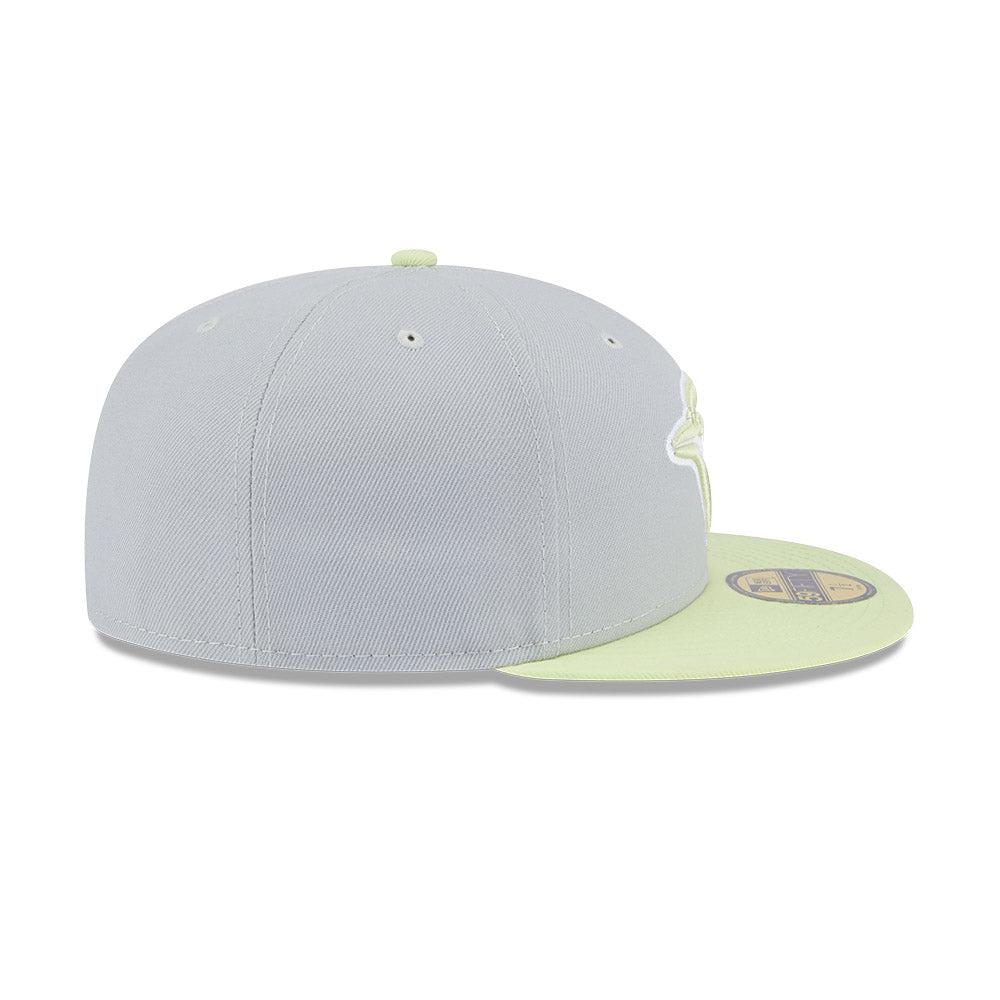 GORRA NEW ERA CAP TORONTO BLUE JAYS GREEN LOGO MLB COLOR PACK 59FIFTY CERRADA en STOCK