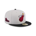 GORRA NEW ERA CAP MIAMI HEAT NBA ALL-STAR GAME FAN PACK 2025 59FIFTY CERRADA en STOCK
