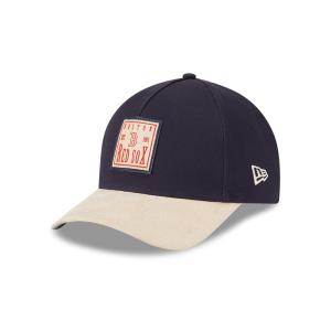 GORRA NEW ERA CAP BOSTON RED SOX MLB SUEDE PATCH 9FORTY M-CROWN AF STRAPBACK en STOCK