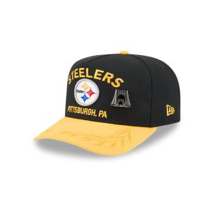 GORRA NEW ERA CAP PITTSBURGH STEELERS NFL DRAFT 2025 59FIFTY AF CERRADA en STOCK