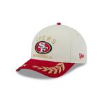 GORRA NEW ERA CAP SAN FRANCISCO 49ERS NFL DRAFT 2025 9FORTY M-CROWN AF SNAPBACK BLANCA en STOCK