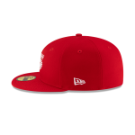 GORRA NEW ERA CAP DIABLOS ROJOS DEL M√©XICO AWAY LMB GAME CAP 100 ANIVERSARIO 59FIFTY CERRADA en STOCK