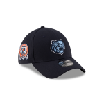 GORRA NEW ERA CAP TIGRES DE QUINTANA ROO ALTERNATIVO LMB GAME CAP 100 ANIVERSARIO 39THIRTY EL√°STICA NAVY en STOCK