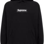 SUPREME HOODIE BOX LOGO TRIPLE BLACK SUDADERA