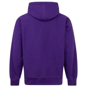 SUPREME HOODIE CROSS LOGO PURPLE SUDADERA