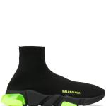 SNEAKERS TENIS BALENCIAGA SPEED TRAINER BLACK FLUE en STOCK