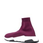 SNEAKERS TENIS BALENCIAGA SPEED TRAINER FUCIA WORDS en STOCK