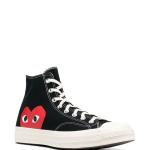 SNEAKERS TENIS CONVERSE COMME DES GARCONS HIGH BLACK en STOCK