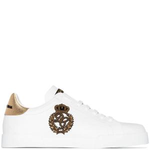 SNEAKERS TENIS DOLCE AND GABANNA PORTOFINO GOLD en STOCK