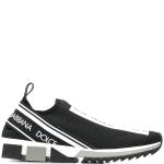 SNEAKERS TENIS DOLCE AND GABANNA SORRENTO BLACK en STOCK