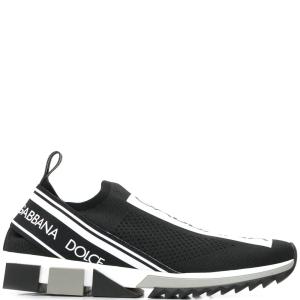 SNEAKERS TENIS DOLCE AND GABANNA SORRENTO BLACK en STOCK