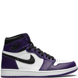 SNEAKERS TENIS NIKE JORDAN 1 COURT PURPLE WHITE en STOCK