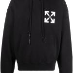 SUDADERA OFF WHITE HOODIE INTENSIVE BLACK