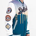 CHAMARRA OIT TIGERS REMIX VARSITY JKT BLACK WHITE en STOCK