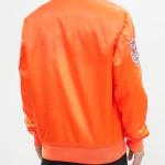 CHAMARRA OIT TIGERS CHEST HIT LOGO SATIN JACKET ORANGE en STOCK