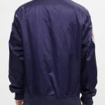 CHAMARRA OIT TIGERS CHEST HIT LOGO SATIN JACKET MIDNIGHT NAVY en STOCK