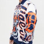 CHAMARRA OIT TIGERS MASH UP SATIN JACKET MIDNIGHT NAVY en STOCK