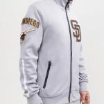 CHAMARRA DIEGO PADRES CLASSIC DK TRACK JACKET GRAY en STOCK