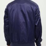 CHAMARRA ON RED SOX WORDMARK SATIN JACKET MIDNIGHT NAVY en STOCK