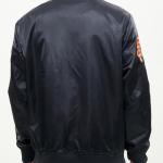 CHAMARRA FRANCISCO GIANTS WORDMARK SATIN JACKET BLACK en STOCK