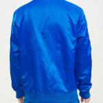 CHAMARRA AS CITY ROYALS WORDMARK SATIN JACKET ROYAL BLUE en STOCK