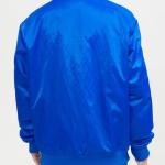 CHAMARRA YORK METS WORDMARK SATIN JACKET ROYAL BLUE en STOCK