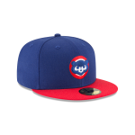 GORRA NEW ERA CAP CHICAGO CUBS MLB COOPERSTOWN WOOL FITTED 59FIFTY CERRADA en STOCK