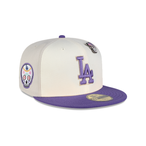 GORRA NEW ERA CAP LOS ANGELES DODGERS MLB DíA DE MUERTOS 59FIFTY CERRADA en STOCK