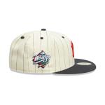 GORRA NEW ERA CAP NEW YORK YANKEES MLB STRIPE 59FIFTY CERRADA BLANCA en STOCK